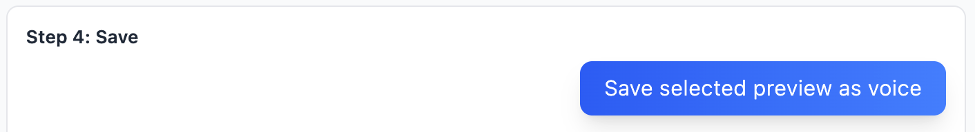 Placeholder: Step 4 save voice